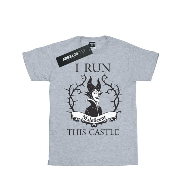 Maleficent Girls I Run This Castle Cotton T-Shirt