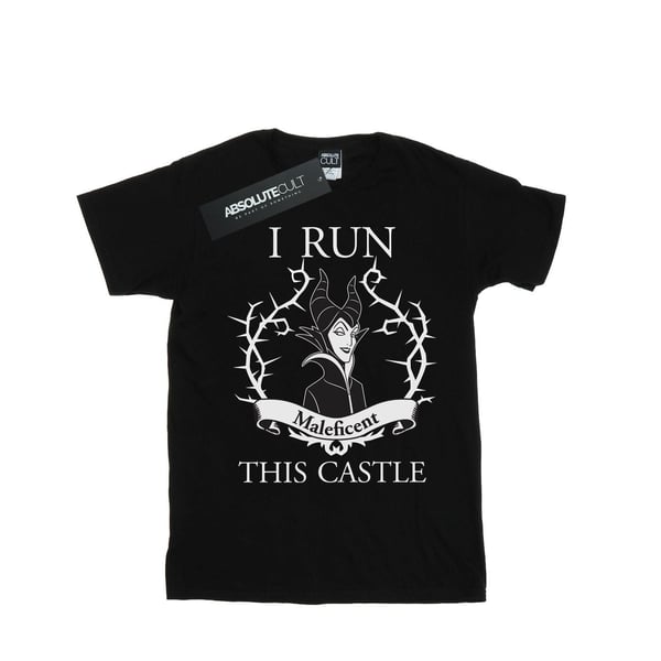 Maleficent Girls I Run This Castle Cotton T-Shirt