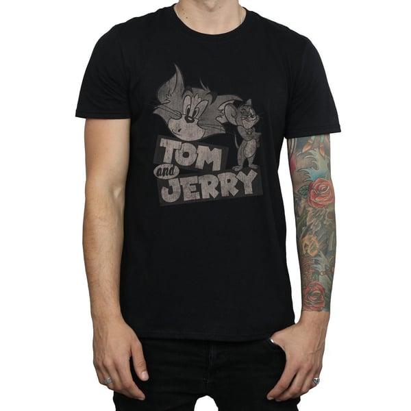 Tom and Jerry Mens Wink Cotton T-Shirt