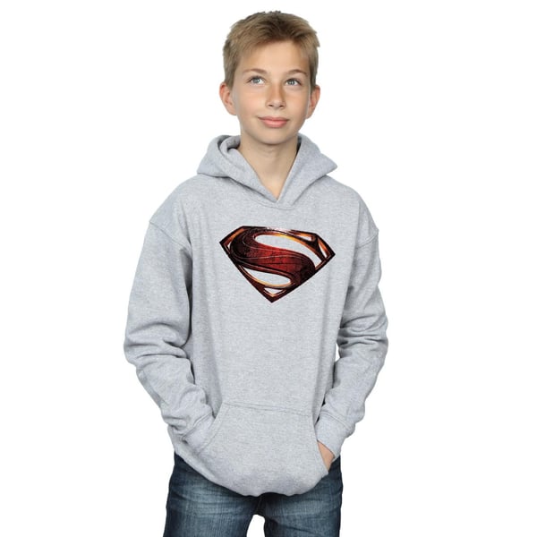 DC Comics Boys Justice League Movie Superman Emblem Hoodie