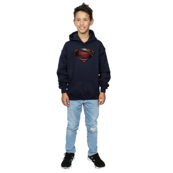 DC Comics Boys Justice League Movie Superman Emblem Hoodie