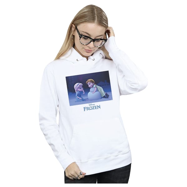 Disney Womens/Ladies Frozen Build A Snowman Hoodie