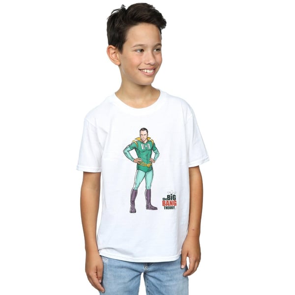 The Big Bang Theory Boys Sheldon Superhero T-Shirt