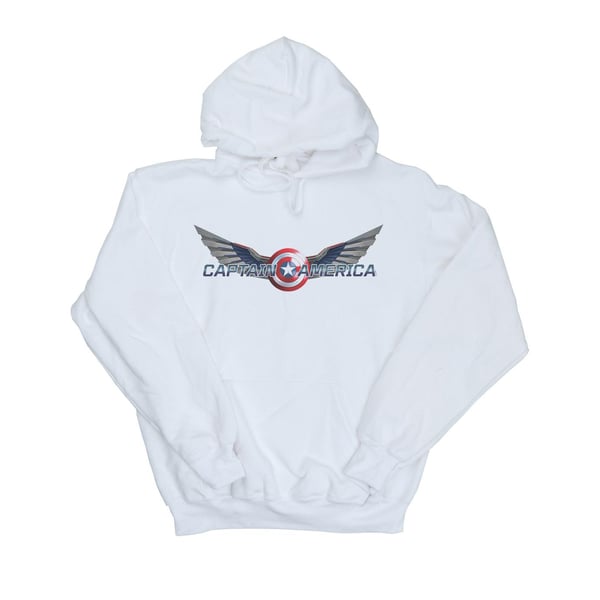 Marvel Womens/Ladies Falcon And The Winter Soldier Captain America Logo Hoodie