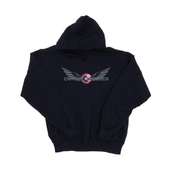 Marvel Womens/Ladies Falcon And The Winter Soldier Captain America Logo Hoodie