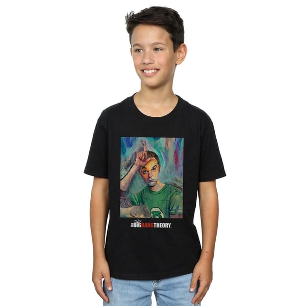 The Big Bang Theory Boys Sheldon Loser Painting T-Shirt