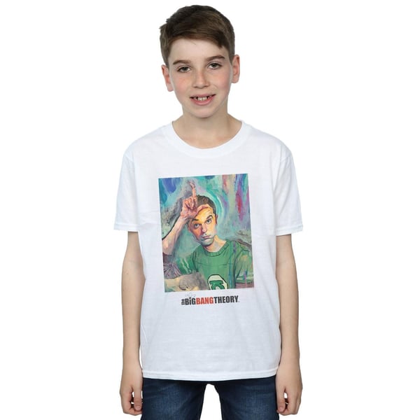 The Big Bang Theory Boys Sheldon Loser Painting T-Shirt
