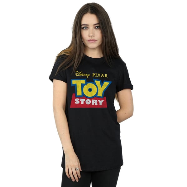 Toy Story Womens/Ladies Logo Cotton Boyfriend T-Shirt