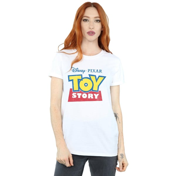 Toy Story Womens/Ladies Logo Cotton Boyfriend T-Shirt