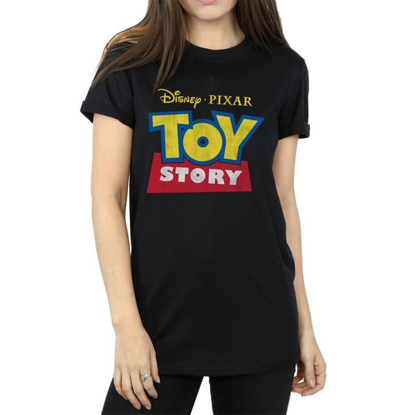 Toy Story Womens/Ladies Logo Cotton Boyfriend T-Shirt