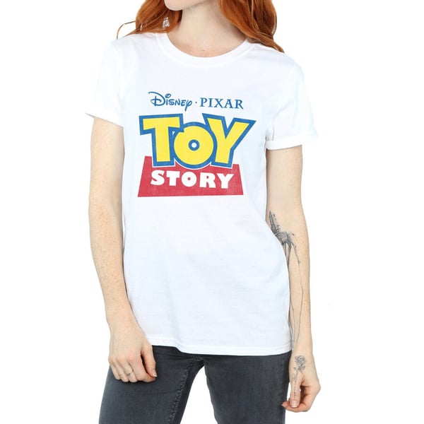 Toy Story Womens/Ladies Logo Cotton Boyfriend T-Shirt