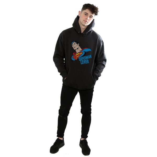 DC Comics Mens Superman Lover Hoodie