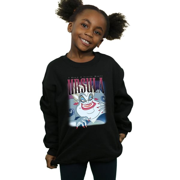 The Little Mermaid Girls Ursula Montage Cotton Sweatshirt