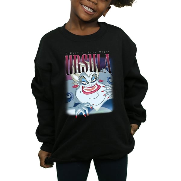 The Little Mermaid Girls Ursula Montage Cotton Sweatshirt