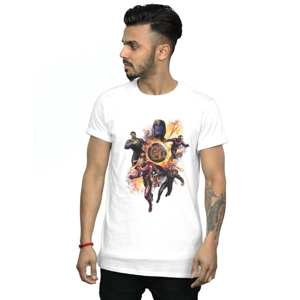 Marvel Mens Avengers Endgame Explosion Team T-paita