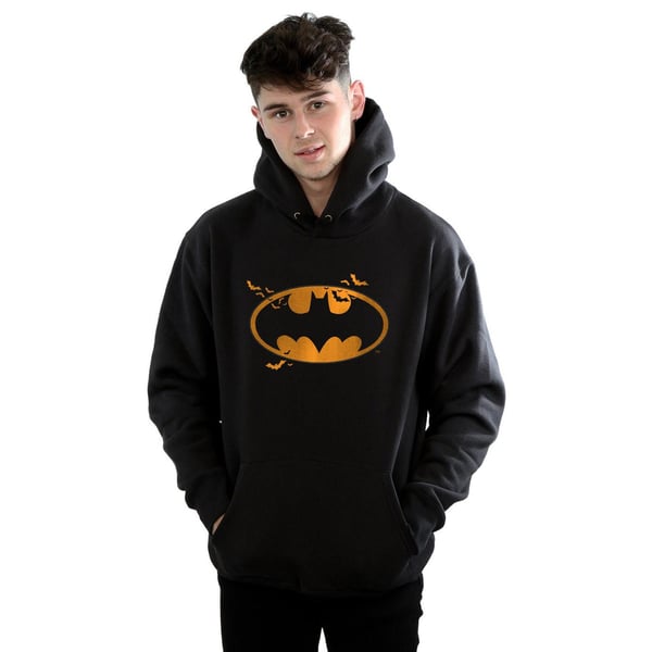DC Comics Miesten Batman Halloween Logo Huppari