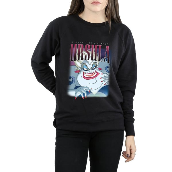 The Little Mermaid Womens/Ladies Ursula Montage Cotton Sweatshirt