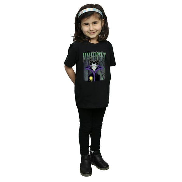 Sleeping Beauty Girls Maleficent Montage Cotton T-Shirt