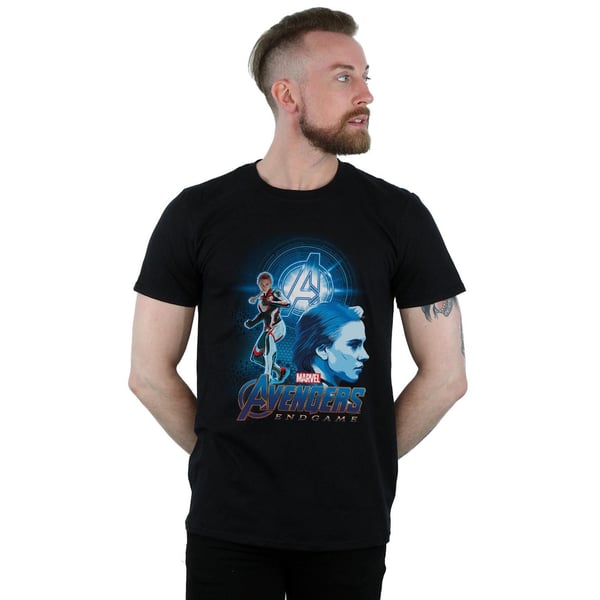 Marvel Miesten Avengers Endgame Black Widow -tiimipuku T-paita