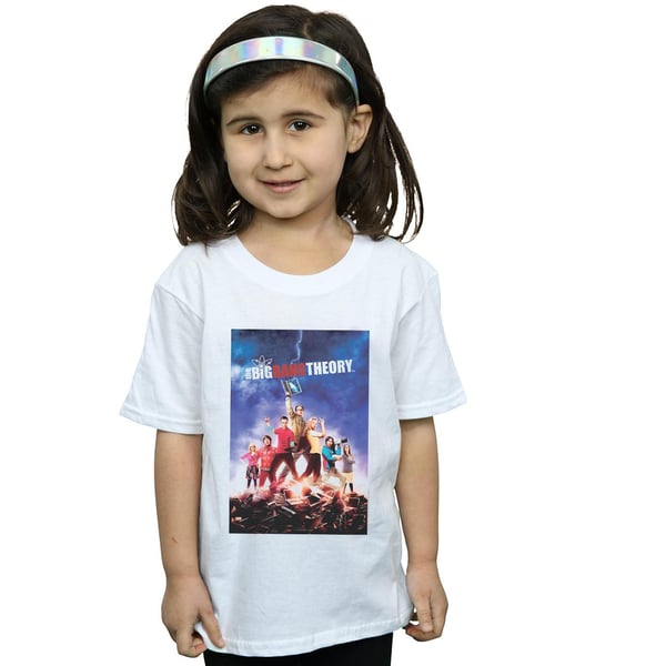 The Big Bang Theory Girls Character Poster Cotton T-Shirt