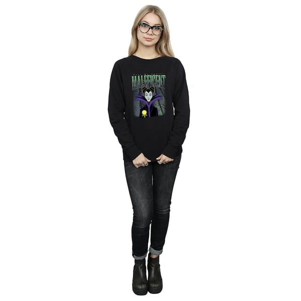 Sleeping Beauty Womens/Ladies Maleficent Montage Cotton Sweatshirt