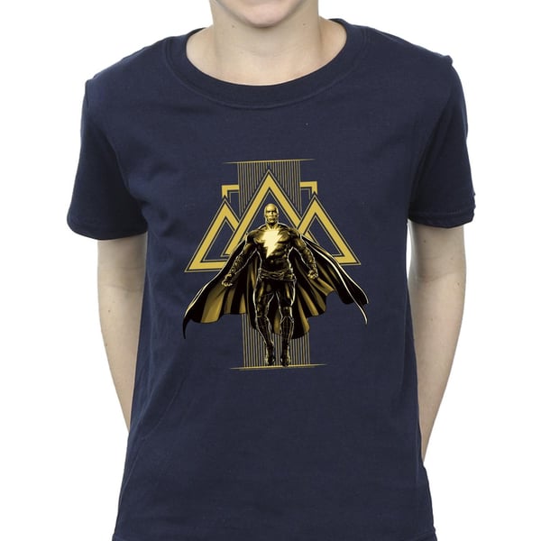 DC Comics Boys Black Adam Rising Golden Symbols T-Shirt