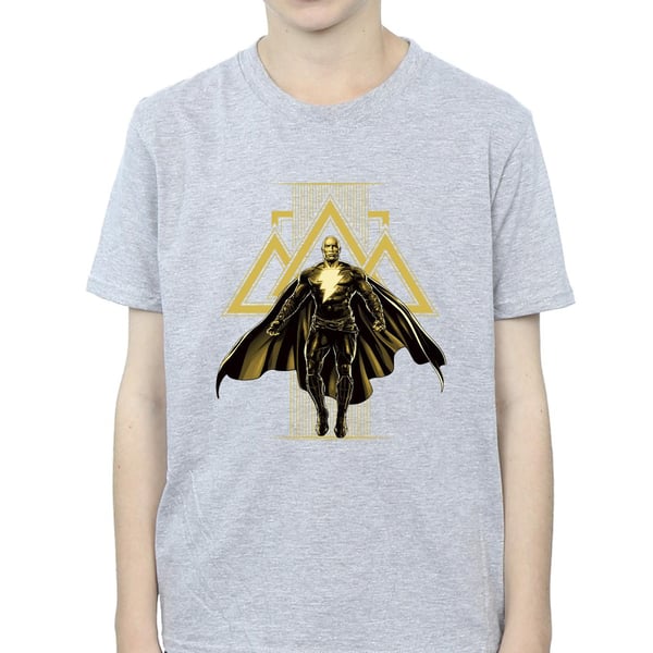 DC Comics Boys Black Adam Rising Golden Symbols T-Shirt