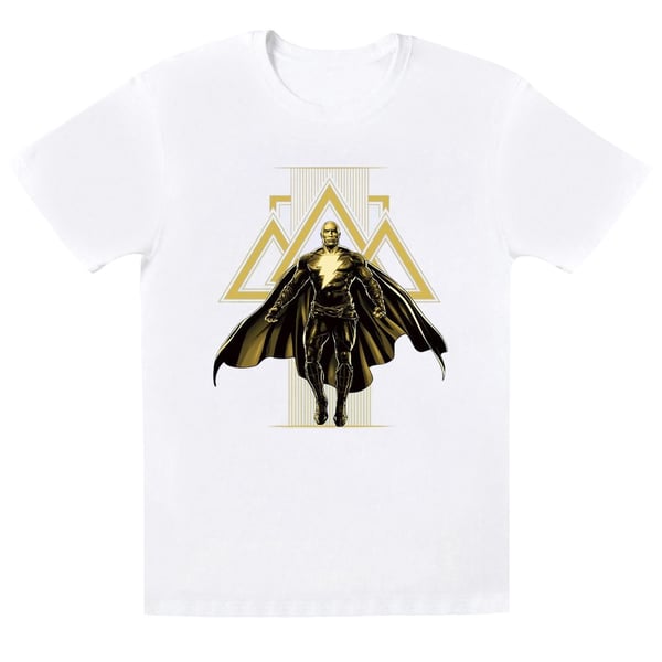 DC Comics Boys Black Adam Rising Golden Symbols T-Shirt