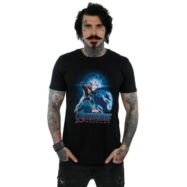 Marvel Mens Avengers Endgame Iron Man Team Suit T-paita