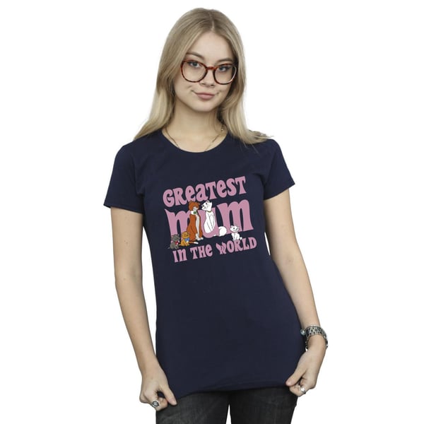 Disney Womens/Ladies The Aristocats Greatest Mum Cotton T-Shirt