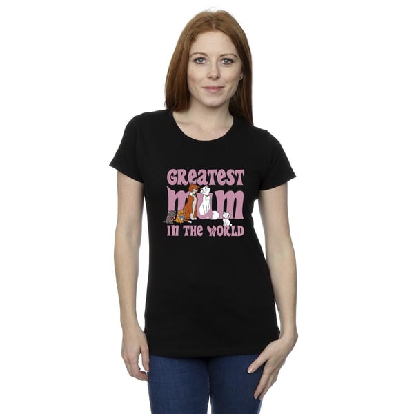 Disney Womens/Ladies The Aristocats Greatest Mum Cotton T-Shirt