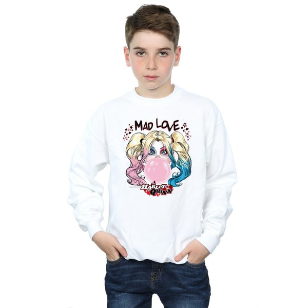 DC Comics Boys Harley Quinn Mad Love Sweatshirt