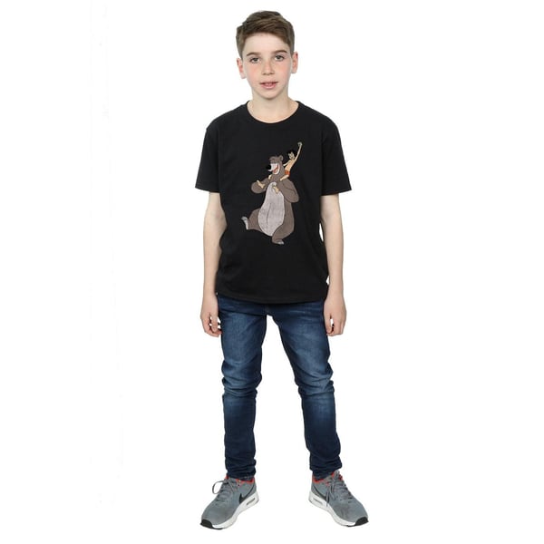 Jungle Book Boys Classic Mowgli And Baloo Cotton T-Shirt