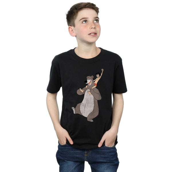 Jungle Book Boys Classic Mowgli And Baloo Cotton T-Shirt
