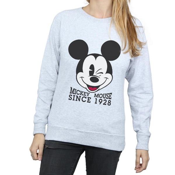 Disney Womens/Ladies Mickey Mouse Since 1928 Sweatshirt