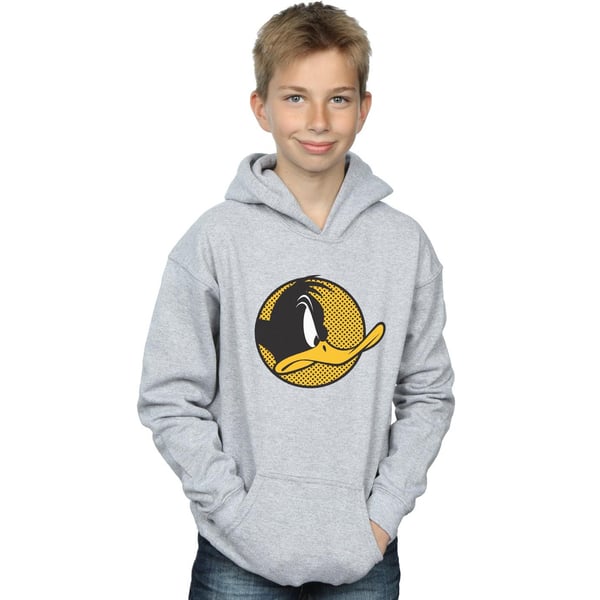 Looney Tunes Boys Daffy Duck Dotted Profile Hoodie