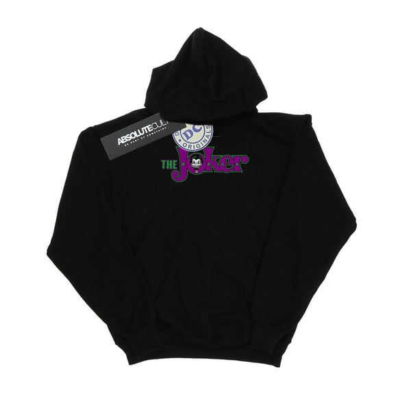 DC Comics Mens The Joker Text Logo Hoodie