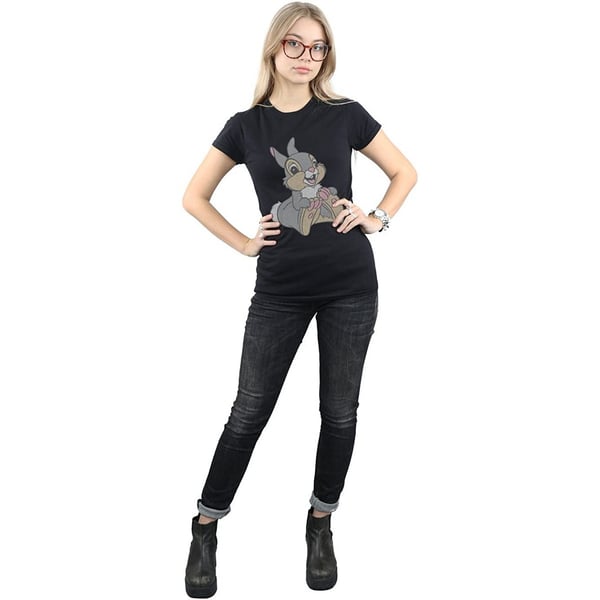 Disney Womens/Ladies Classic Thumper Cotton T-Shirt