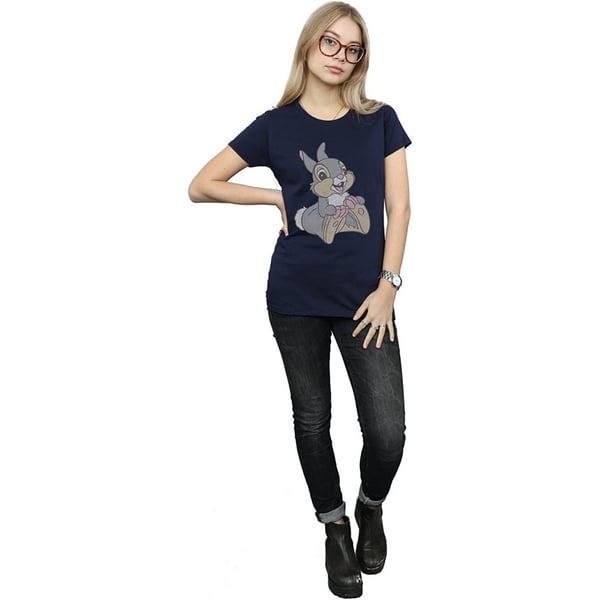 Disney Womens/Ladies Classic Thumper Cotton T-Shirt