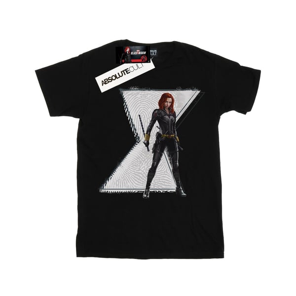 Marvel Boys Black Widow Movie Natasha Logo T-Shirt