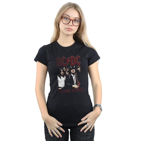 AC/DC Naisten Highway To Hell -puuvillapaita