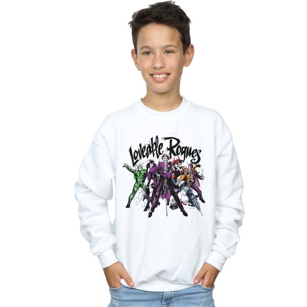 DC Comics Boys Batman Loveable Rogues Sweatshirt