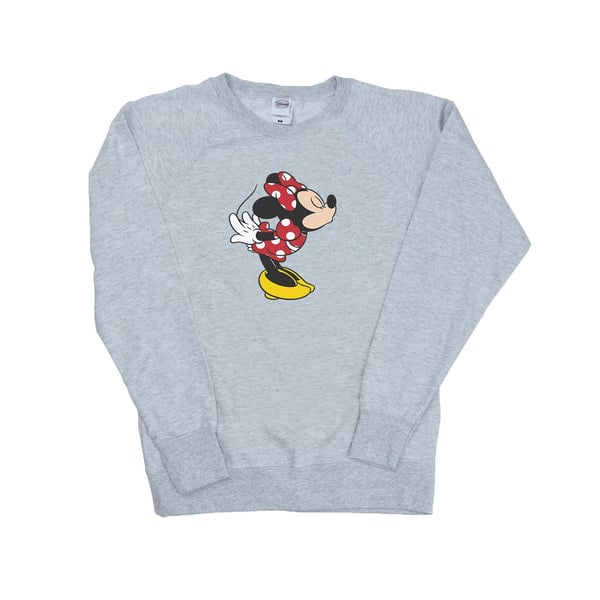 Disney Womens/Ladies Minnie Mouse Split Kiss Sweatshirt
