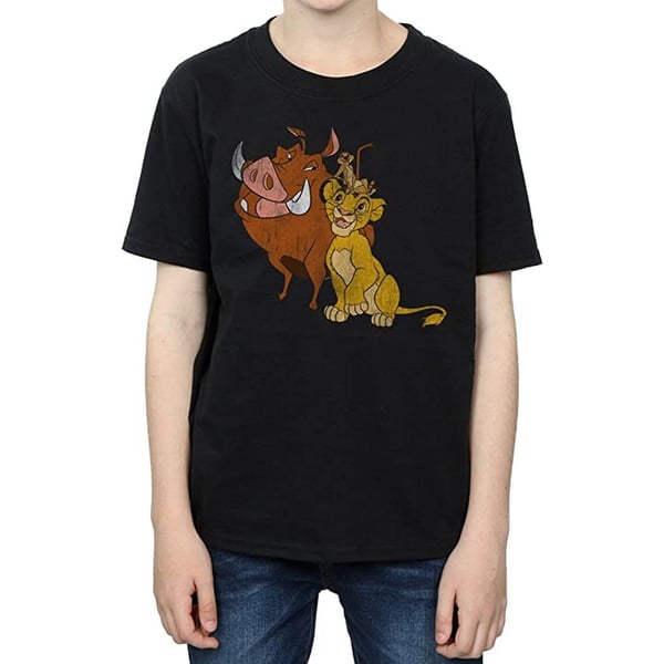 The Lion King Boys Simba, Timon And Pumbaa Cotton T-Shirt