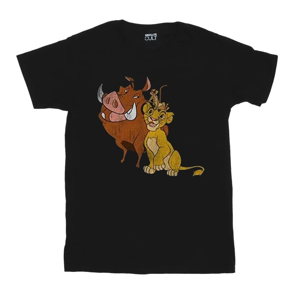 Lejonkungen Pojkar Simba, Timon Och Pumbaa T-shirt i Bomull