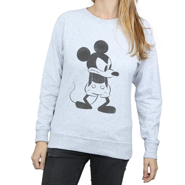 Disney Womens/Ladies Mickey Mouse Angry Sweatshirt