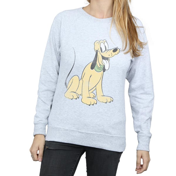 Disney Naisten Pluto Istuu -collegepaita