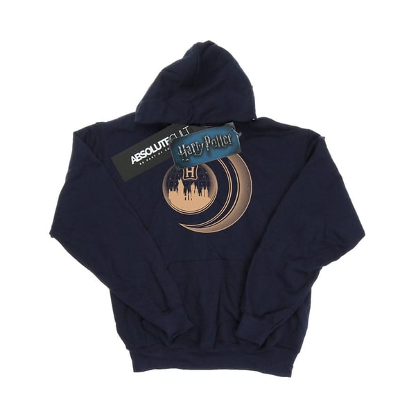 Harry Potter Womens/Ladies Hogwarts Moon Hoodie
