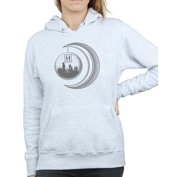 Harry Potter Womens/Ladies Hogwarts Moon Hoodie