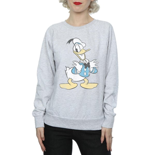 Disney Womens/Ladies Donald Duck Posing Sweatshirt